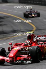 27.05.2007 Monte Carlo, Monaco,  Kimi Raikkonen (FIN), Räikkönen, Scuderia Ferrari - Formula 1 World Championship, Rd 5, Monaco Grand Prix, Sunday Race