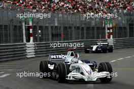 27.05.2007 Monte Carlo, Monaco,  Nick Heidfeld (GER), BMW Sauber F1 Team, F1.07 - Formula 1 World Championship, Rd 5, Monaco Grand Prix, Sunday Race