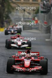 27.05.2007 Monte Carlo, Monaco,  Kimi Raikkonen (FIN), Räikkönen, Scuderia Ferrari, F2007 - Formula 1 World Championship, Rd 5, Monaco Grand Prix, Sunday Race