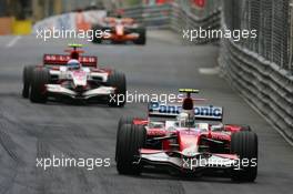 27.05.2007 Monte Carlo, Monaco,  Jarno Trulli (ITA), Toyota Racing, TF107 - Formula 1 World Championship, Rd 5, Monaco Grand Prix, Sunday Race