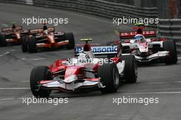 27.05.2007 Monte Carlo, Monaco,  Jarno Trulli (ITA), Toyota Racing, TF107 - Formula 1 World Championship, Rd 5, Monaco Grand Prix, Sunday Race