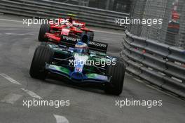 27.05.2007 Monte Carlo, Monaco,  Jenson Button (GBR), Honda Racing F1 Team, RA107 - Formula 1 World Championship, Rd 5, Monaco Grand Prix, Sunday Race