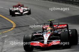 27.05.2007 Monte Carlo, Monaco,  Lewis Hamilton (GBR), McLaren Mercedes - Formula 1 World Championship, Rd 5, Monaco Grand Prix, Sunday Race