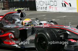 27.05.2007 Monte Carlo, Monaco,  2nd, Lewis Hamilton (GBR), McLaren Mercedes, MP4-22 - Formula 1 World Championship, Rd 5, Monaco Grand Prix, Sunday Race