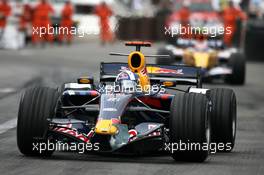 27.05.2007 Monte Carlo, Monaco,  David Coulthard (GBR), Red Bull Racing, RB3 - Formula 1 World Championship, Rd 5, Monaco Grand Prix, Sunday Race