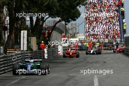 27.05.2007 Monte Carlo, Monaco,  Jenson Button (GBR), Honda Racing F1 Team - Formula 1 World Championship, Rd 5, Monaco Grand Prix, Sunday Race