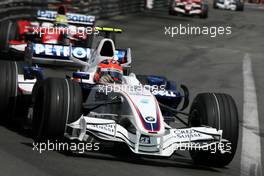 27.05.2007 Monte Carlo, Monaco,  Robert Kubica (POL),  BMW Sauber F1 Team  - Formula 1 World Championship, Rd 5, Monaco Grand Prix, Sunday Race