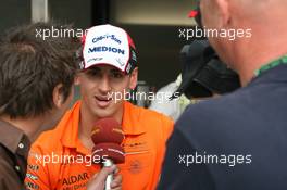 26.05.2007 Monte Carlo, Monaco,  Adrian Sutil (GER), Spyker F1 Team - Formula 1 World Championship, Rd 5, Monaco Grand Prix, Saturday Practice