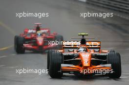 26.05.2007 Monte Carlo, Monaco,  Christijan Albers (NED), Spyker F1 Team, F8-VII - Formula 1 World Championship, Rd 5, Monaco Grand Prix, Saturday Practice