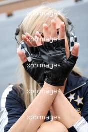 26.05.2007 Monte Carlo, Monaco,  A Girl in the paddock - Formula 1 World Championship, Rd 5, Monaco Grand Prix, Saturday