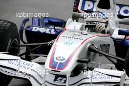 26.05.2007 Monte Carlo, Monaco,  Nick Heidfeld (GER), BMW Sauber F1 Team, F1.07 - Formula 1 World Championship, Rd 5, Monaco Grand Prix, Saturday Practice