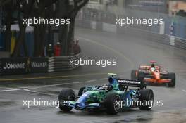 26.05.2007 Monte Carlo, Monaco,  Rubens Barrichello (BRA), Honda Racing F1 Team, RA107 - Formula 1 World Championship, Rd 5, Monaco Grand Prix, Saturday Practice