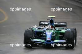 26.05.2007 Monte Carlo, Monaco,  Rubens Barrichello (BRA), Honda Racing F1 Team, RA107 - Formula 1 World Championship, Rd 5, Monaco Grand Prix, Saturday Practice