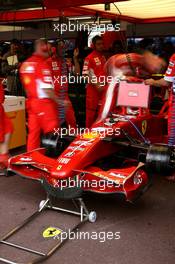 26.05.2007 Monte Carlo, Monaco,  Kimi Raikkonen (FIN), Räikkönen, Scuderia Ferrari - Formula 1 World Championship, Rd 5, Monaco Grand Prix, Saturday Practice