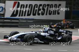 26.05.2007 Monte Carlo, Monaco,  Alexander Wurz (AUT), Williams F1 Team, FW29 - Formula 1 World Championship, Rd 5, Monaco Grand Prix, Saturday Qualifying