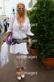 26.05.2007 Monte Carlo, Monaco,  Cora Schumacher (GER), Wife of Ralf Schumacher - Formula 1 World Championship, Rd 5, Monaco Grand Prix, Saturday