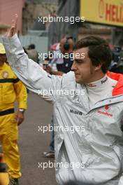 26.05.2007 Monte Carlo, Monaco,  Fernando Alonso (ESP), McLaren Mercedes - Formula 1 World Championship, Rd 5, Monaco Grand Prix, Saturday Practice