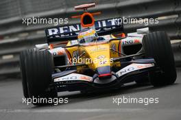 26.05.2007 Monte Carlo, Monaco,  Giancarlo Fisichella (ITA), Renault F1 Team, R27 - Formula 1 World Championship, Rd 5, Monaco Grand Prix, Saturday Practice