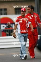 26.05.2007 Monte Carlo, Monaco,  Michael Schumacher (GER), Scuderia Ferrari, Advisor - Formula 1 World Championship, Rd 5, Monaco Grand Prix, Saturday Practice