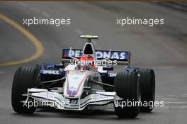 26.05.2007 Monte Carlo, Monaco,  Robert Kubica (POL), BMW Sauber F1 Team, F1.07 - Formula 1 World Championship, Rd 5, Monaco Grand Prix, Saturday Practice