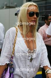 26.05.2007 Monte Carlo, Monaco,  Cora Schumacher (GER), Wife of Ralf Schumacher - Formula 1 World Championship, Rd 5, Monaco Grand Prix, Saturday