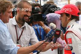 26.05.2007 Monte Carlo, Monaco,  Fernando Alonso (ESP), McLaren Mercedes - Formula 1 World Championship, Rd 5, Monaco Grand Prix, Saturday