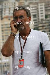 26.05.2007 Monte Carlo, Monaco,  Eddie Jordan (IRL), Former team owner - Formula 1 World Championship, Rd 5, Monaco Grand Prix, Saturday