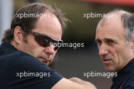 26.05.2007 Monte Carlo, Monaco,  Gerhard Berger (AUT), Scuderia Toro Rosso, 50% Team Co Owner and Franz Tost (AUT), Scuderia Toro Rosso, Team Principal - Formula 1 World Championship, Rd 5, Monaco Grand Prix, Saturday Practice