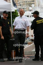 26.05.2007 Monte Carlo, Monaco,  Ron Dennis (GBR), McLaren, Team Principal, Chairman - Formula 1 World Championship, Rd 5, Monaco Grand Prix, Saturday