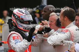 26.05.2007 Monte Carlo, Monaco,  Pole Position, 1st, Fernando Alonso (ESP), McLaren Mercedes, MP4-22 - Formula 1 World Championship, Rd 5, Monaco Grand Prix, Saturday Qualifying