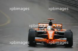 26.05.2007 Monte Carlo, Monaco,  Adrian Sutil (GER), Spyker F1 Team, F8-VII - Formula 1 World Championship, Rd 5, Monaco Grand Prix, Saturday Practice