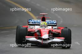 26.05.2007 Monte Carlo, Monaco,  Ralf Schumacher (GER), Toyota Racing, TF107 - Formula 1 World Championship, Rd 5, Monaco Grand Prix, Saturday Practice