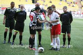 22.05.2006 Monte Carlo, Monaco,  Giancarlo Fisichella (ITA), Renault F1 Team - Star Team for Children VS National Team Drivers, Charity Football Match, Louis II Stadium