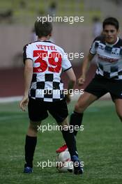 22.05.2006 Monte Carlo, Monaco,  Sebastian Vettel (GER), Test Driver, BMW Sauber F1 Team - Star Team for Children VS National Team Drivers, Charity Football Match, Louis II Stadium