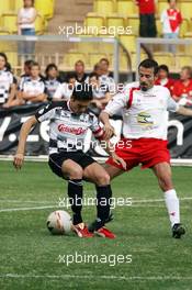 22.05.2006 Monte Carlo, Monaco,  Giancarlo Fisichella (ITA), Renault F1 Team - Star Team for Children VS National Team Drivers, Charity Football Match, Louis II Stadium