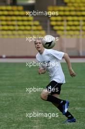 22.05.2006 Monte Carlo, Monaco,  Sebastian Vettel (GER), Test Driver, BMW Sauber F1 Team - Star Team for Children VS National Team Drivers, Charity Football Match, Louis II Stadium