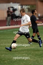 22.05.2006 Monte Carlo, Monaco,  Sebastian Vettel (GER), Test Driver, BMW Sauber F1 Team - Star Team for Children VS National Team Drivers, Charity Football Match, Louis II Stadium