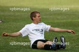 22.05.2006 Monte Carlo, Monaco,  Sebastian Vettel (GER), Test Driver, BMW Sauber F1 Team - Star Team for Children VS National Team Drivers, Charity Football Match, Louis II Stadium