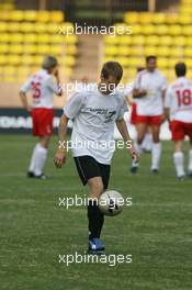 22.05.2006 Monte Carlo, Monaco,  Sebastian Vettel (GER), Test Driver, BMW Sauber F1 Team - Star Team for Children VS National Team Drivers, Charity Football Match, Louis II Stadium