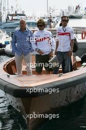 27.05.2007 Monte Carlo, Monaco,  Jarno Trulli (ITA), Toyota Racing and Franck Montagny (FRA), Test Driver, Toyota F1 Team - Formula 1 World Championship, Rd 5, Monaco Grand Prix, Sunday