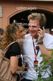 27.05.2007 Monte Carlo, Monaco,  Gordon Ramsay (GBR), Famous Chef with his wife Cayetana - Formula 1 World Championship, Rd 5, Monaco Grand Prix, Sunday