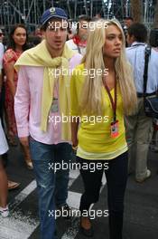 27.05.2007 Monte Carlo, Monaco,  Petra Ecclestone (GBR), Daughter of Bernie Ecclestone, and her boyfriend - Formula 1 World Championship, Rd 5, Monaco Grand Prix, Sunday