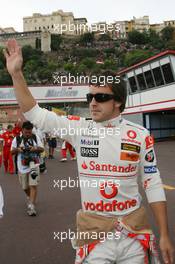 27.05.2007 Monte Carlo, Monaco,  Fernando Alonso (ESP), McLaren Mercedes - Formula 1 World Championship, Rd 5, Monaco Grand Prix, Sunday