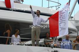 27.05.2007 Monte Carlo, Monaco,  Robert Kubica (POL),  BMW Sauber F1 Team / FANS - Formula 1 World Championship, Rd 5, Monaco Grand Prix, Sunday