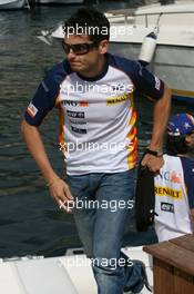 27.05.2007 Monte Carlo, Monaco,  Giancarlo Fisichella (ITA), Renault F1 Team - Formula 1 World Championship, Rd 5, Monaco Grand Prix, Sunday