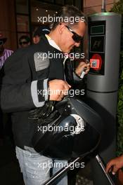 24.05.2007 Monte Carlo, Monaco,  Michael Schumacher (GER), Scuderia Ferrari, Advisor, arrives at the circuit - Formula 1 World Championship, Rd 5, Monaco Grand Prix, Thursday