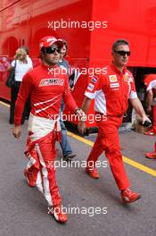 24.05.2007 Monte Carlo, Monaco,  Felipe Massa (BRA), Scuderia Ferrari - Formula 1 World Championship, Rd 5, Monaco Grand Prix, Thursday