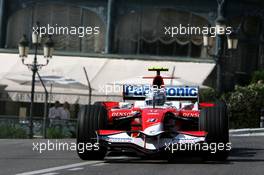 24.05.2007 Monte Carlo, Monaco,  Jarno Trulli (ITA), Toyota Racing, TF107 - Formula 1 World Championship, Rd 5, Monaco Grand Prix, Thursday Practice