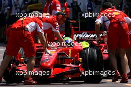 24.05.2007 Monte Carlo, Monaco,  Felipe Massa (BRA), Scuderia Ferrari - Formula 1 World Championship, Rd 5, Monaco Grand Prix, Thursday Practice