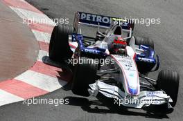 24.05.2007 Monte Carlo, Monaco,  Robert Kubica (POL), BMW Sauber F1 Team, F1.07 - Formula 1 World Championship, Rd 5, Monaco Grand Prix, Thursday Practice